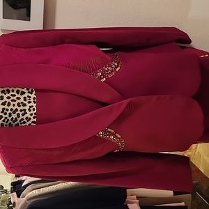 Donna vinci women suit 3 piece with shell